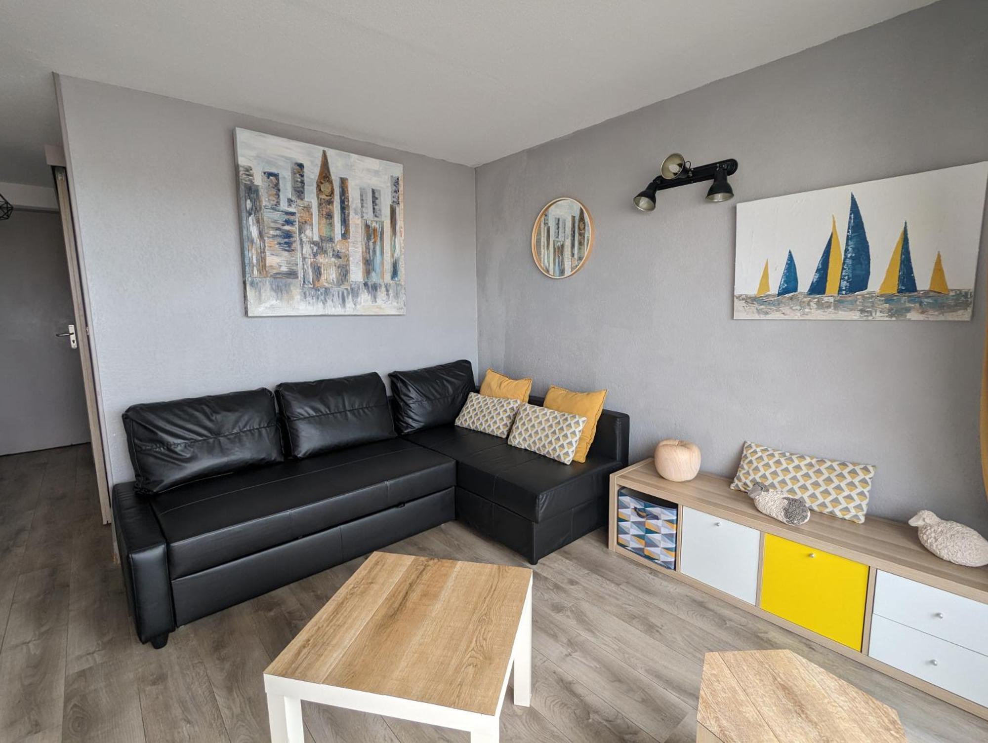 T2 Climatise Vue Sur Mer, Wifi, Piscine Et Parking Sete Exterior photo